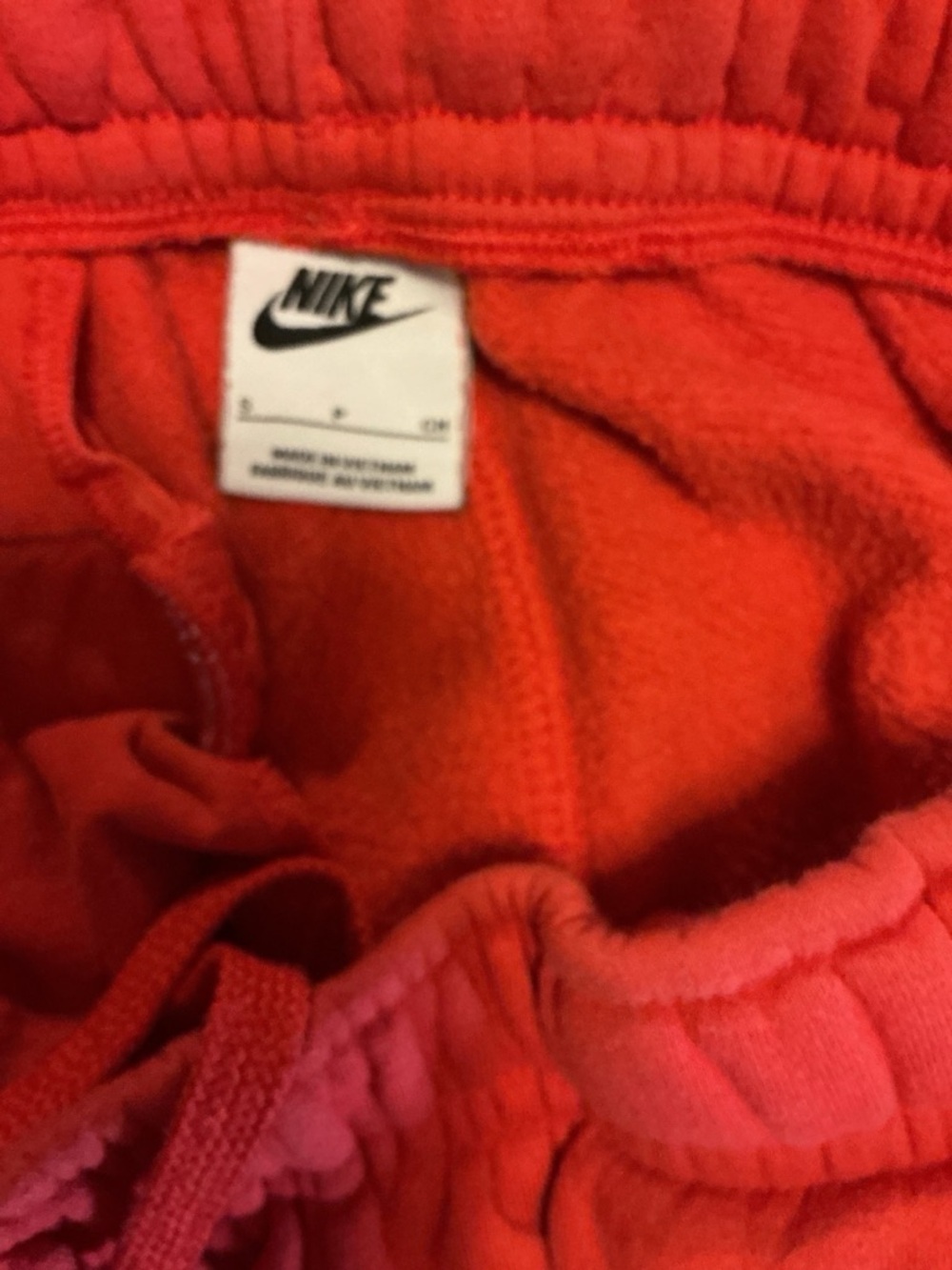 Nike joggers red size small - Picture 3 of 3